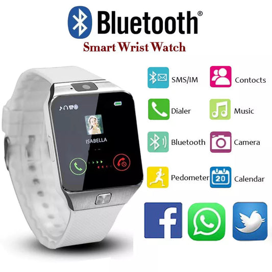 Bluetooth Smart Watch DZ09 Wearable Wrist Phone Watch 2G SIM TF Card For Xiaomi Samsung Android Smartphone Smartwatch Men Women